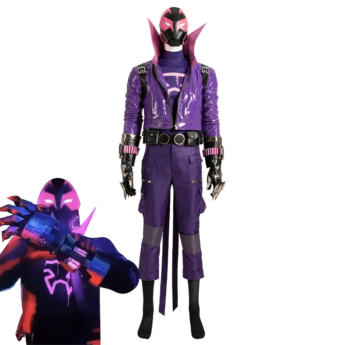 Spider-Man: Across the Spider-Verse Beyond the Spider-Verse Earth-42 Prowler Miles Morales Cosplay Costume