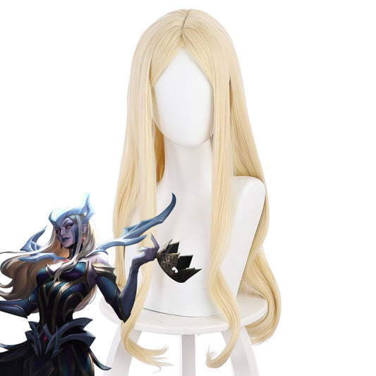 League of Legends LOL Coven Cassiopeia Golden Cosplay Wig