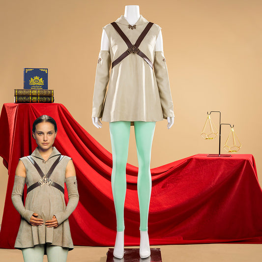 Star Wars: Episode III – Revenge of the Sith Padme Amidala Brown Cosplay Costume