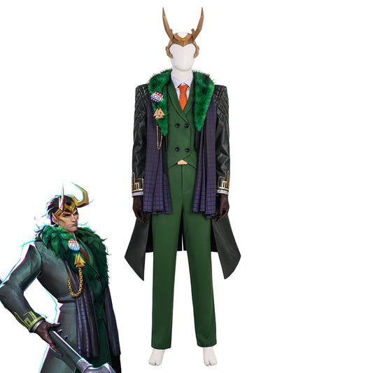 Marvel Rivals Loki Presidential Attire Skin Premium Edition Cosplay Costume