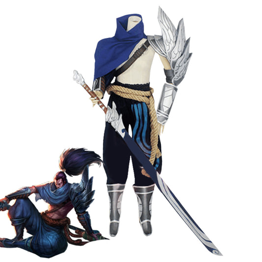League Of Legends LOL the Unforgiven Yasuo Cosplay Costume