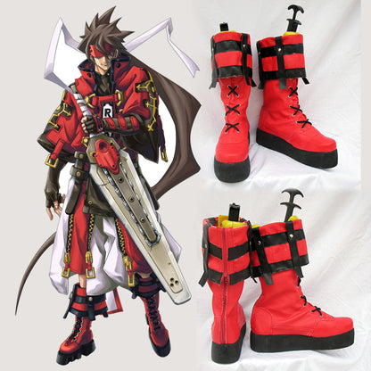 Akatsuki Deidara de Naruto Halloween zapatos blancos botas de Cosplay