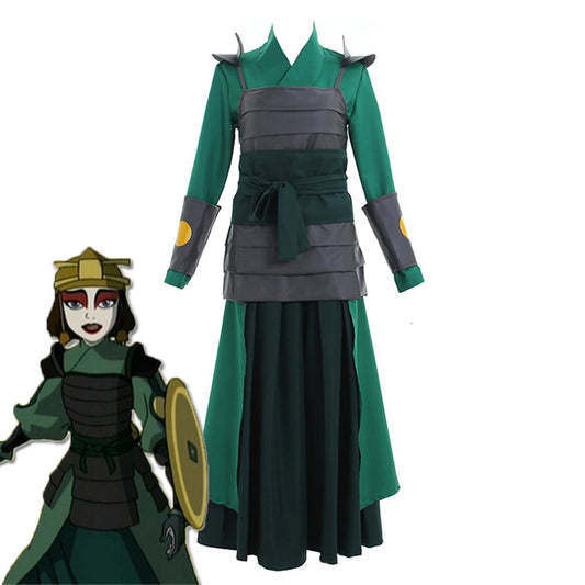 Avatar: The Last Airbender Kyoshi Warriors Suki Cosplay Costume