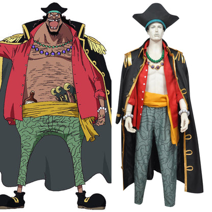 One Piece Marshall D. Teach Cosplay Costume - B Edition