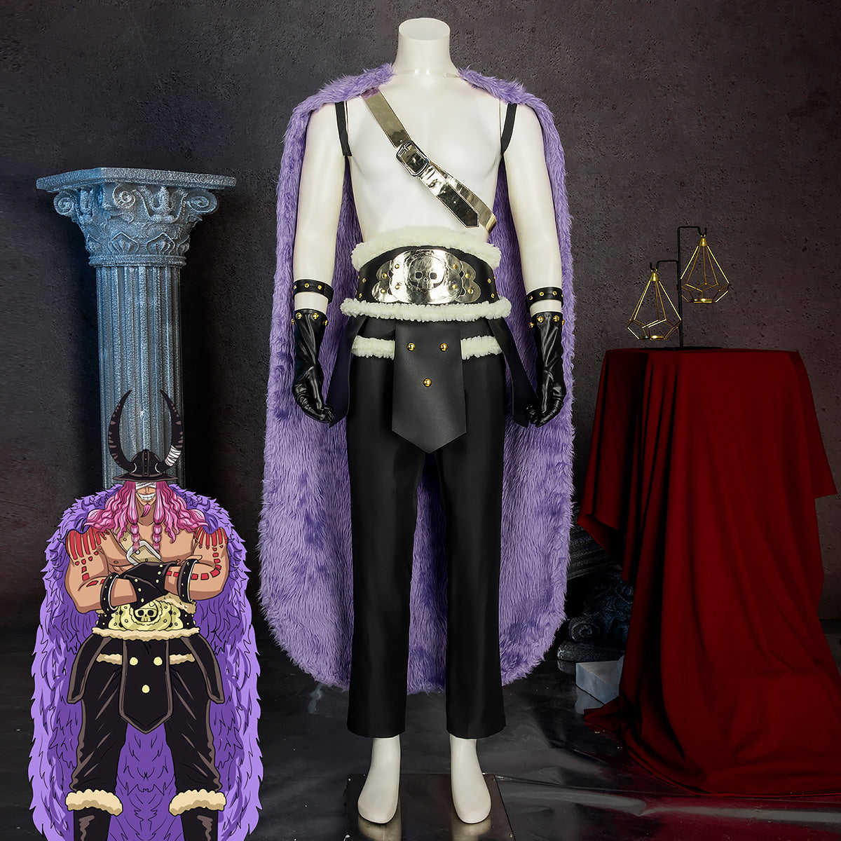 One Piece Loki Cosplay Costume
