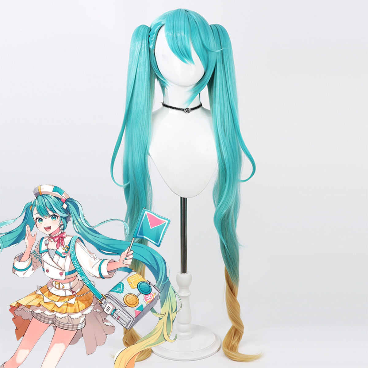 Vocaloid Hatsune Miku Magical Mirai 2024 Cosplay Wig