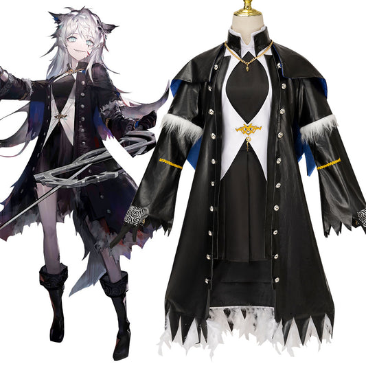 Arknights Lappland Refined Horrormare Cosplay Costume
