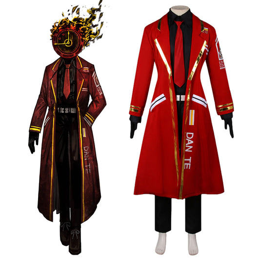 Limbus Company Dante (Red Coat) Cosplay Costume
