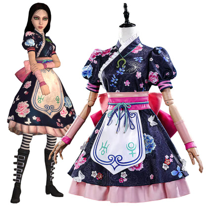 Alice Madness Returns Alice Silk Maiden Cosplay Costume