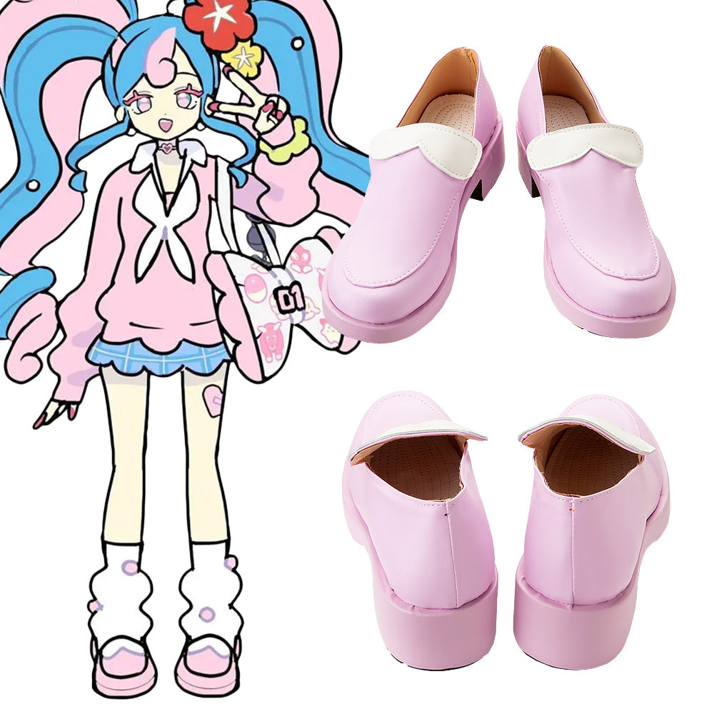 Pokemon feat. Hatsune Miku Project VOLTAGE Fairy Type Cosplay Shoes