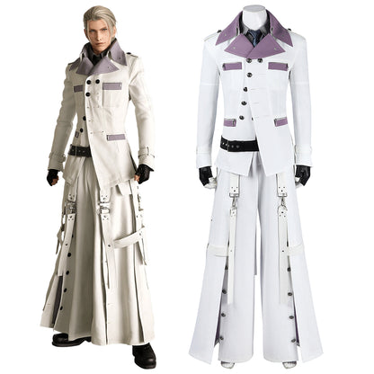 Final Fantasy VII FF7 Remake Rebirth Revelation Rufus Shinra Cosplay Costume