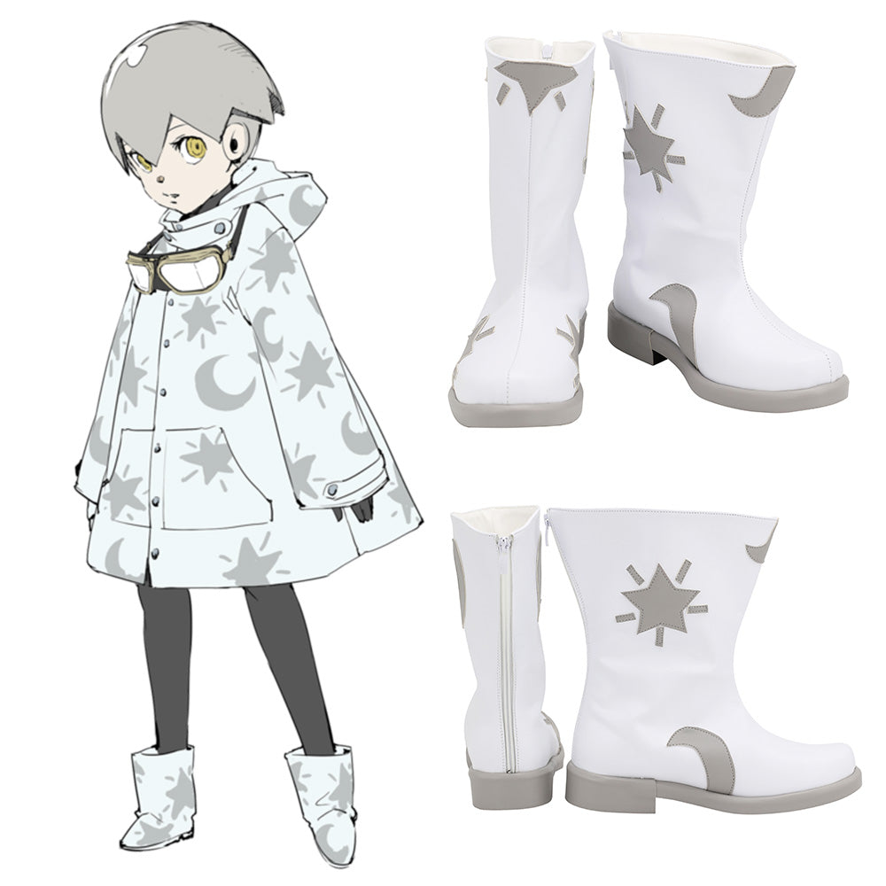 Persona 5 Royal Jose White Shoes Cosplay Boots