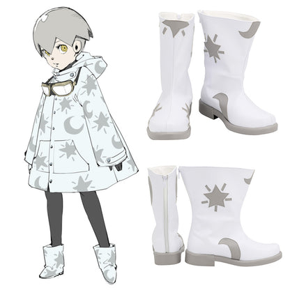 Persona 5 Royal Jose White Shoes Cosplay Boots