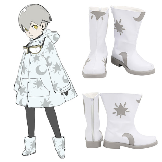 Persona 5 Royal Jose White Shoes Cosplay Boots