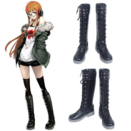 Akatsuki Deidara aus Naruto Halloween Weiße Schuhe Cosplay Stiefel