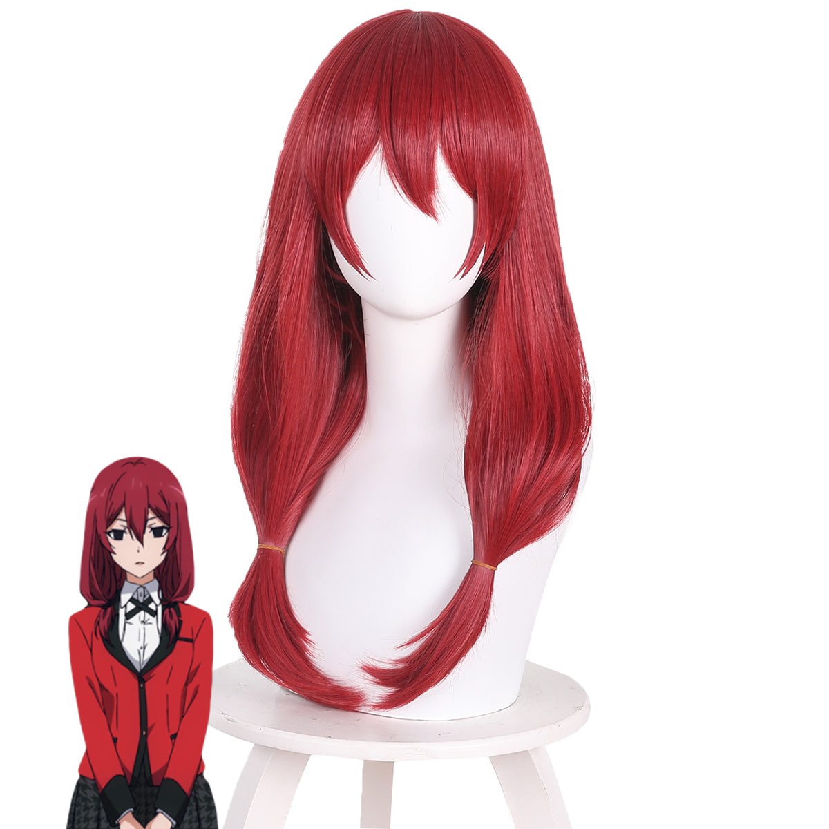 Kakegurui Compulsive Gambler Kakegurui Twin Mikura Sado Cosplay Wig