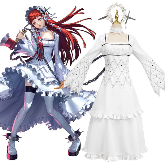 Persona 3 Reload P3R Chidori Yoshino White Dress Cosplay Costume