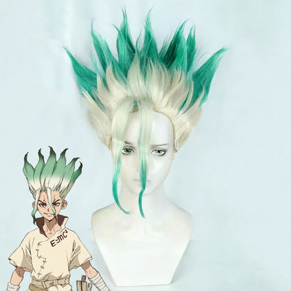 Chainsaw Man Denji Goldene Cosplay Perücke