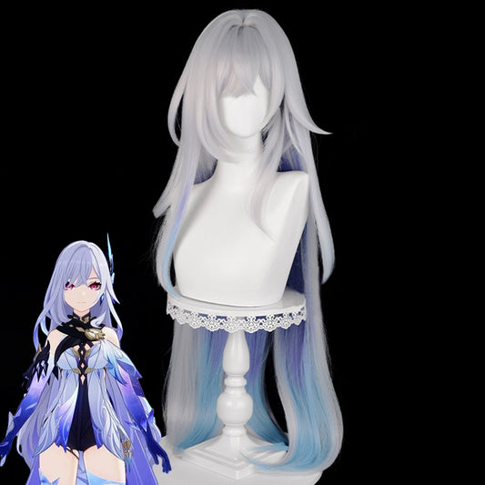 Genshin Impact Skirk Cosplay Wig