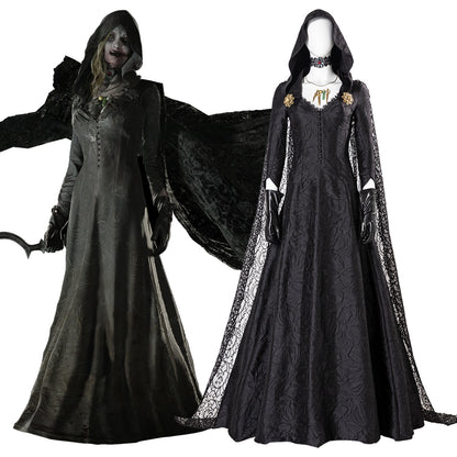 RE 8 Village Vampire Daughters Bela Daniela Cassandra Dimitrescu Halloween Premium Edition Cosplay Costume