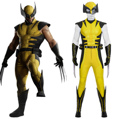 PS5 2026 Marvel Wolverine Logan Howlett Wolverine Cosplay Costume-No Boots