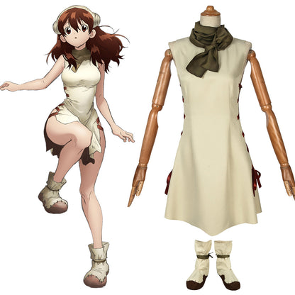 Dr.Stone Yuzuriha Ogawa Cosplay Costume B Edition