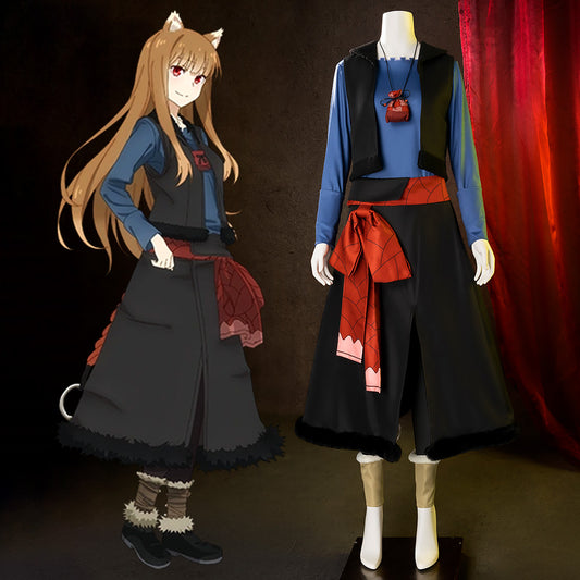 Spice and Wolf Holo New Cosplay Costume