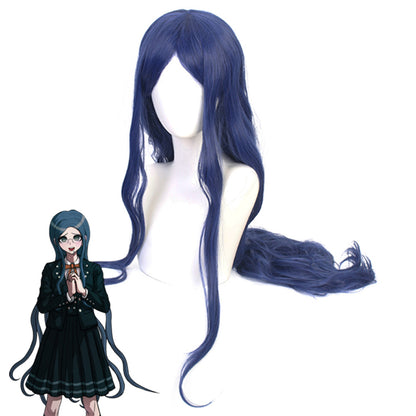 Danganronpa V3: Killing Harmony Tsumugi Shirogane Blue Cosplay Wig