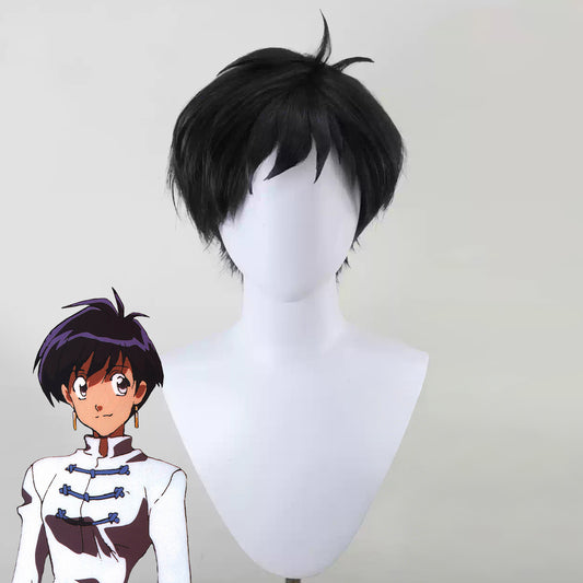 Trigun Meryl Black Cosplay Wig
