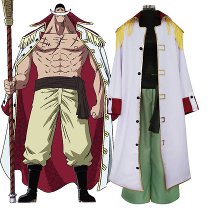 One Piece Edward Newgate Whitebeard Cosplay Costume