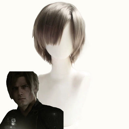 RE 9 RE Requiem Leon Golden Cosplay Wig