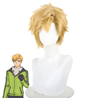 Tronçonneuse Homme Denji Doré Cosplay Perruque