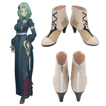Akatsuki Deidara aus Naruto Halloween Weiße Schuhe Cosplay Stiefel