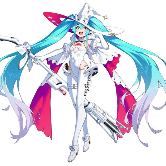 Vocaloid Hatsune Miku Racing Miku 2024 Cosplay Costume