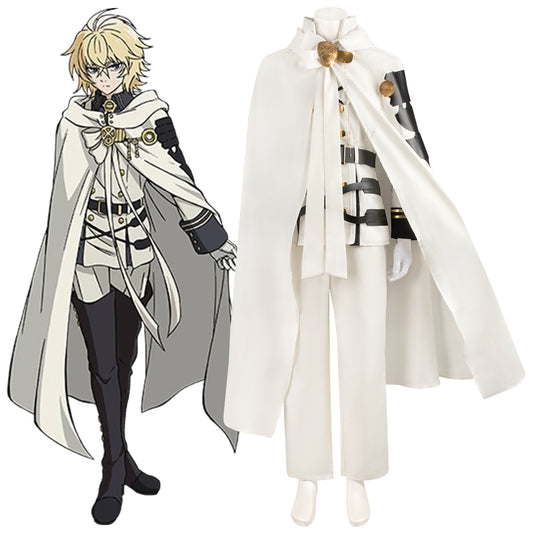 Seraph of the End Vampire Reign Owari no Serafu Mikaela Hyakuya Hyakuya Mikaera Cosplay Costume