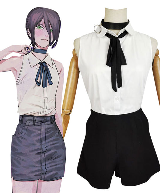 Chainsaw Man Bomb Girl Lady Reze Cosplay Costume
