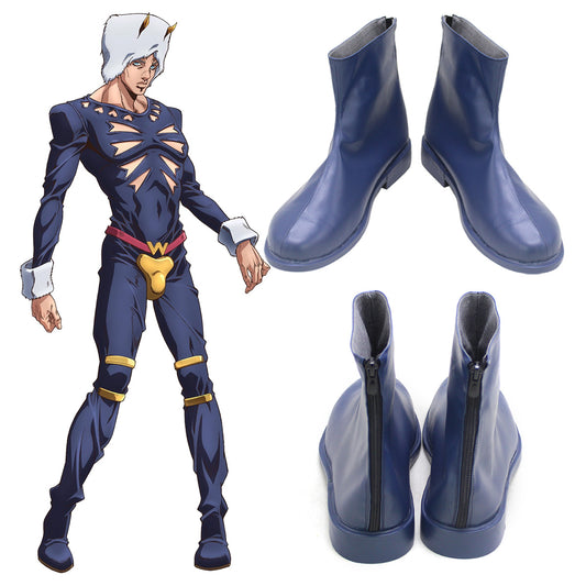 Akatsuki Deidara aus Naruto Halloween Weiße Schuhe Cosplay Stiefel