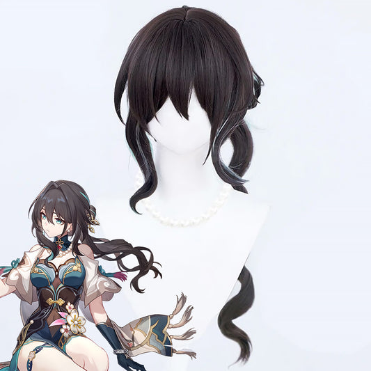 Honkai: Star Rail Ruan Mei Brown Cosplay Wig