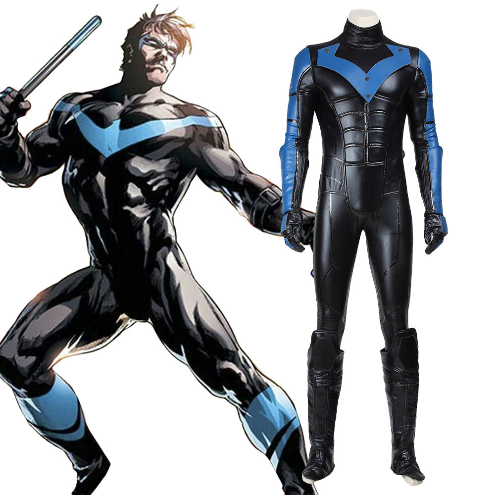 Batman Forrest Gump Nightwing Cosplay Costume