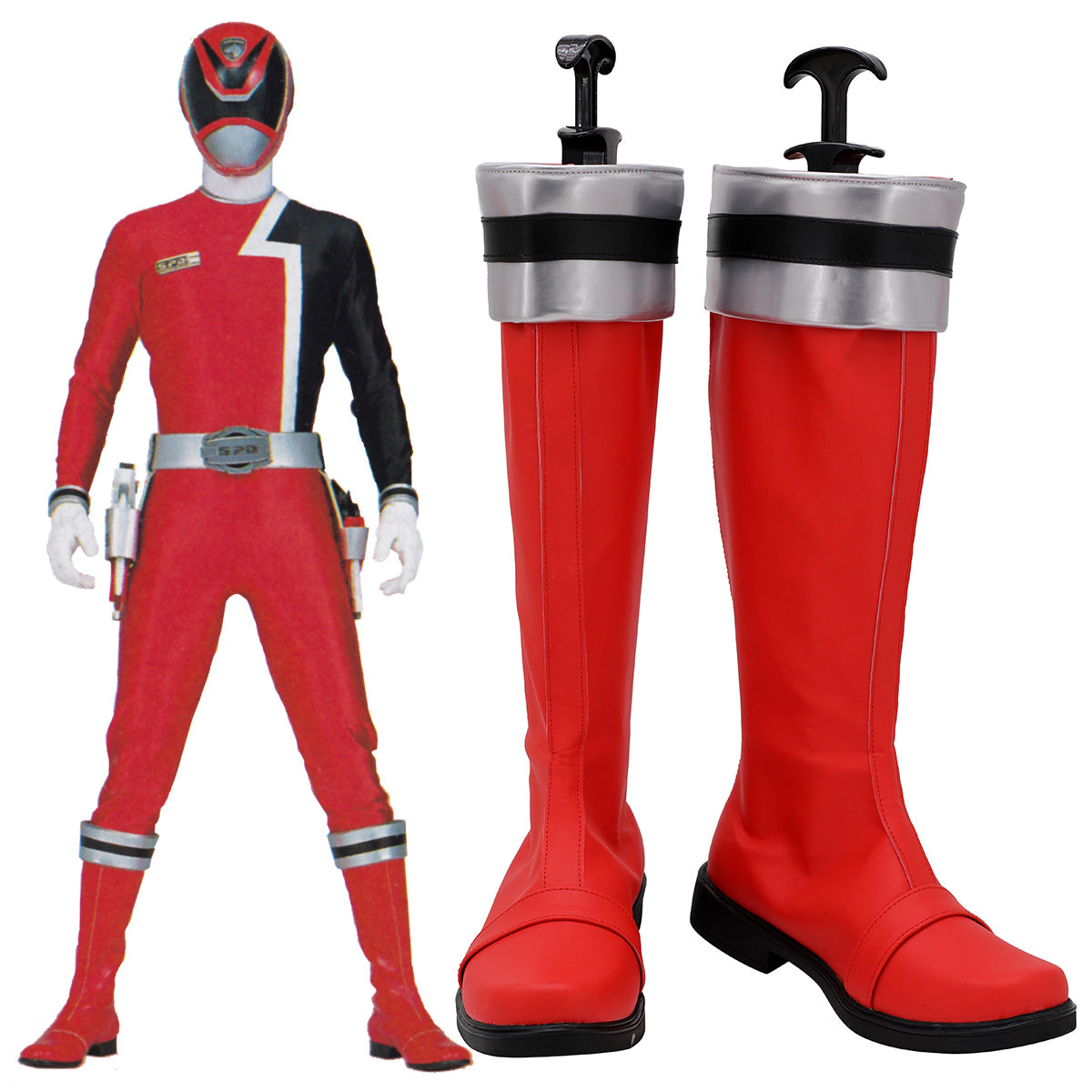 Akatsuki Deidara aus Naruto Halloween Weiße Schuhe Cosplay Stiefel