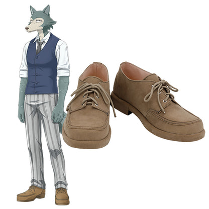Beastars Legoshi Brown Cosplay Shoes