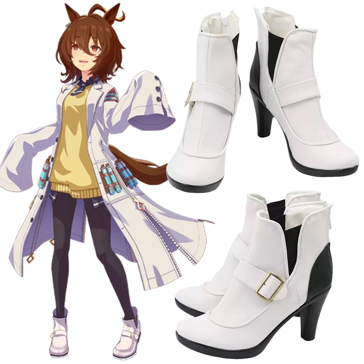 Uma Musume: Pretty Derby Agens Tachyon Cosplay Shoes
