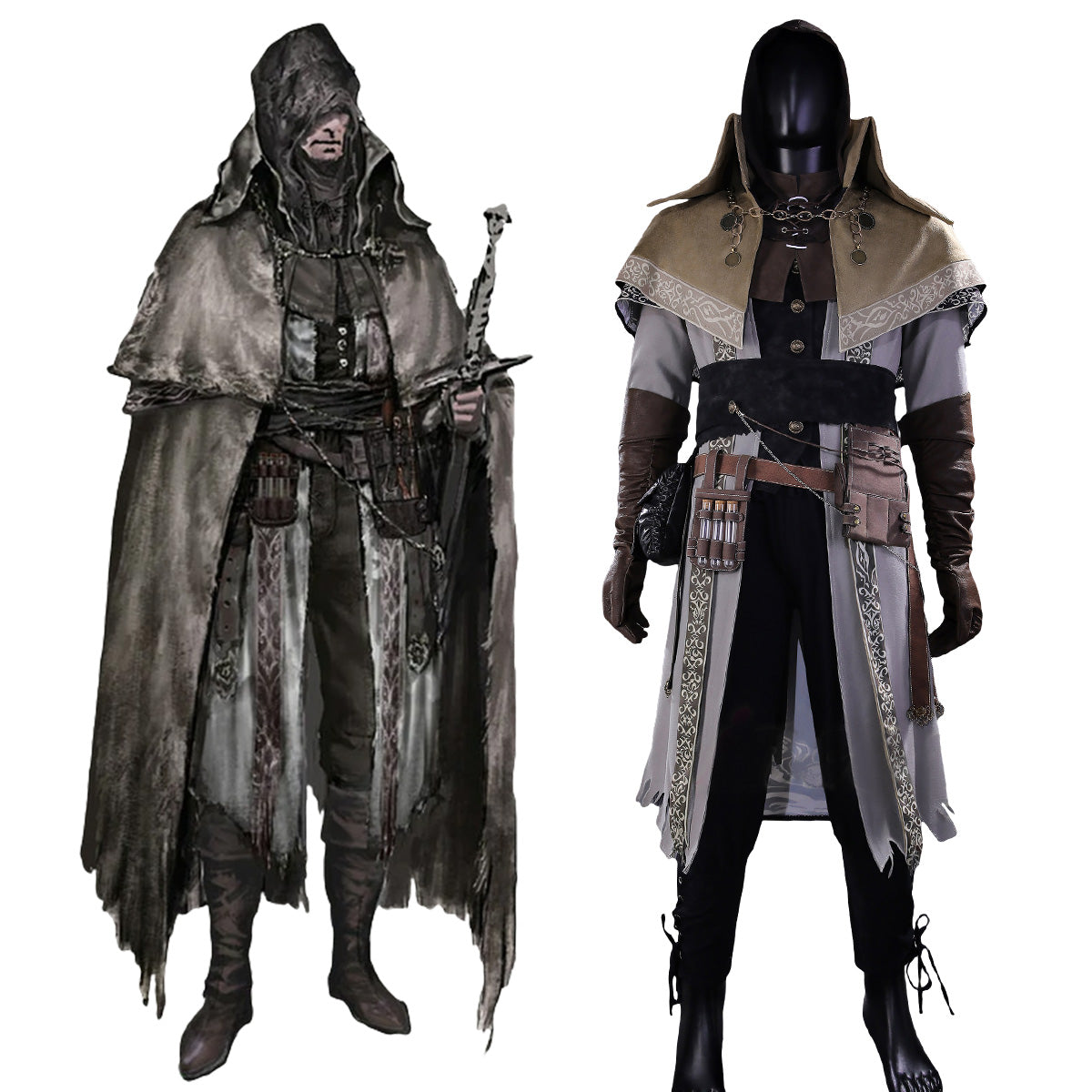 Bloodborne Tomb Prospector Set Cosplay Costume