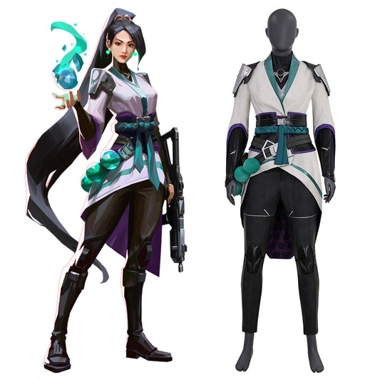 Valorant Sage Premium Edtion Cosplay Costume