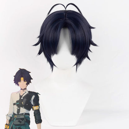 Motosierra Hombre Denji Golden Cosplay Peluca