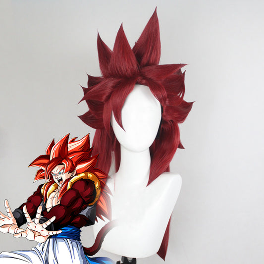 Dragon Ball GT Gogeta SSJ4 Red Cosplay Wig