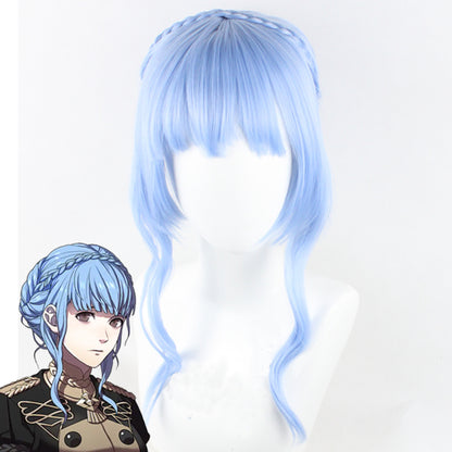 FE: Three Houses Marianne Blue Cosplay Wig