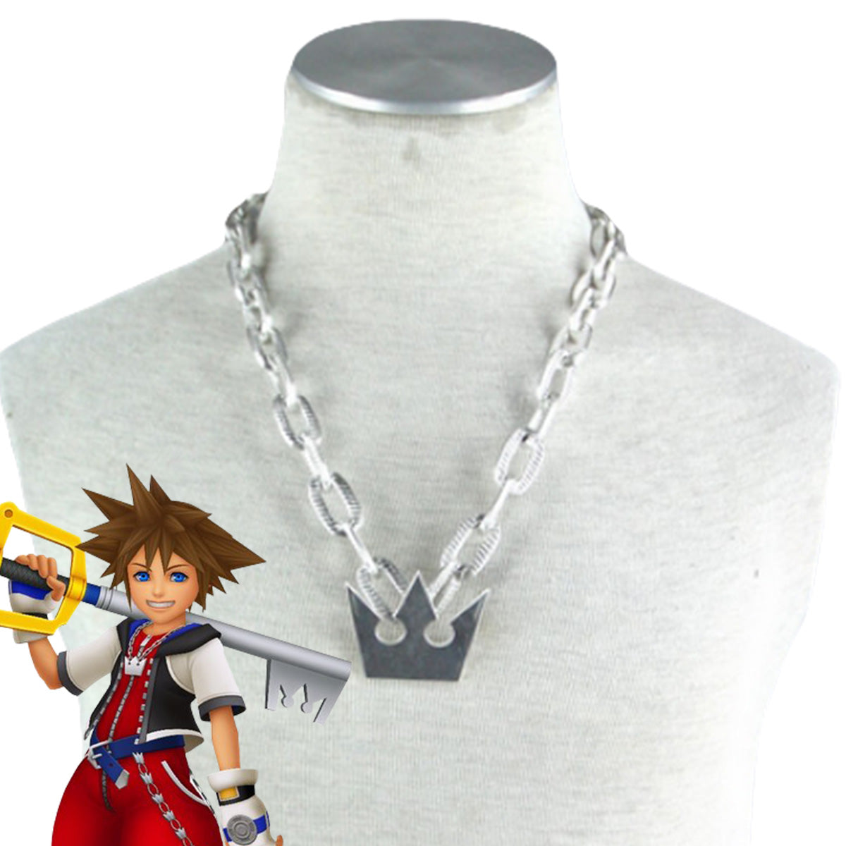 Kingdom Hearts Sora Necklace Cosplay Accessory Prop