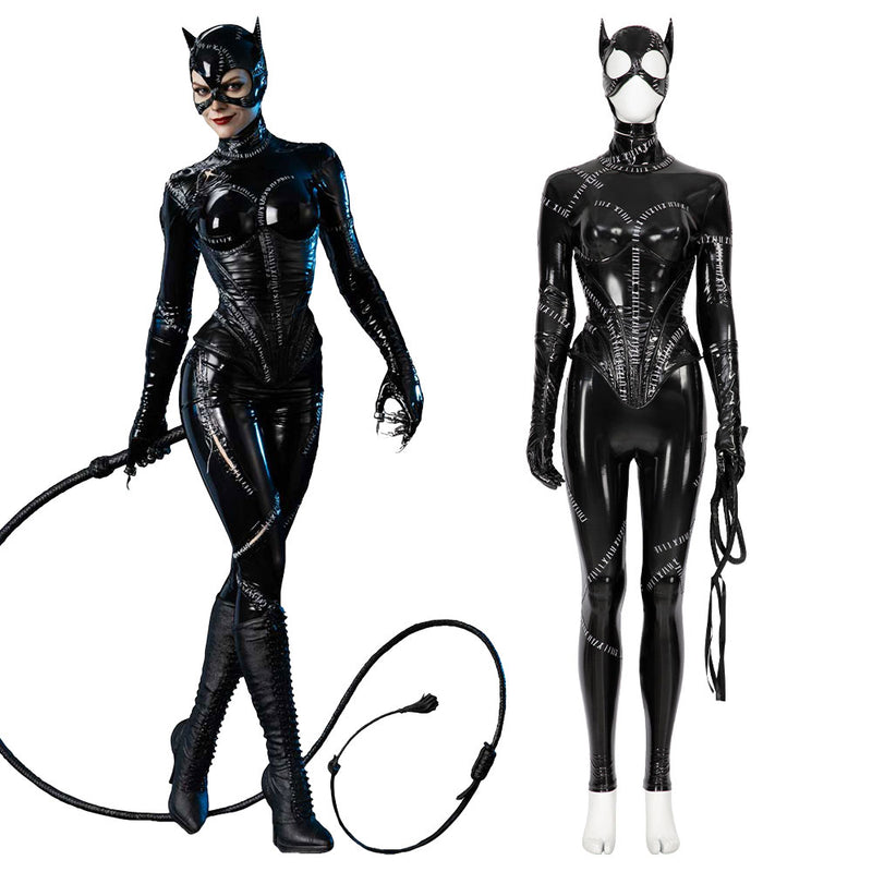 Batman Returns 1992 Catwoman Cosplay Costume