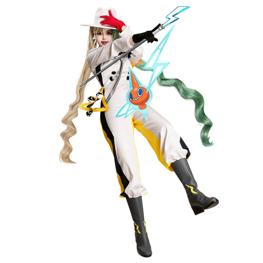 Pokemon feat. Hatsune Miku Project VOLTAGE Electric Type Cosplay Costume